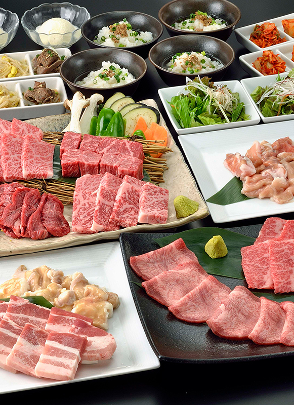 ご宴会コース 焼肉本舗 ぴゅあ 池袋店 Jaの産地から新鮮で自慢の和牛を使った焼肉の美味しさをご堪能下さい